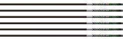 EASTON AXIS 5MM 400 W/ HALFOUT - 6-PACK W/ 2" BLAZER VANES