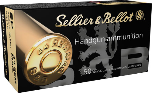 S&B 44 REM MAG 240GR JSP - 50RD 12BX/CS 1 S&B 44 REM MAG 240GR JSP - 50RD 12BX/CS