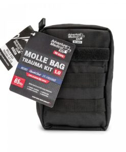 Ready Brands Adventure Medical Kits Molle Bag Trauma Kit 1.0 (Black Bag)