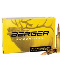 Berger Elite Hunter Rifle Ammunition 6.5 PRC 140gr HPBT 3109 fps 20/ct