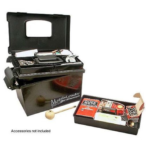 MTM MUZZLELOADER DRY BOX BLACK  15 IN  L  X 8.8 IN  W X 9.4IN H BLACK ( 6 PER CASE )