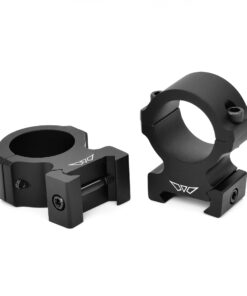 Warne Vapor 2-Piece Horizontal Scope Rings 1" High Matte