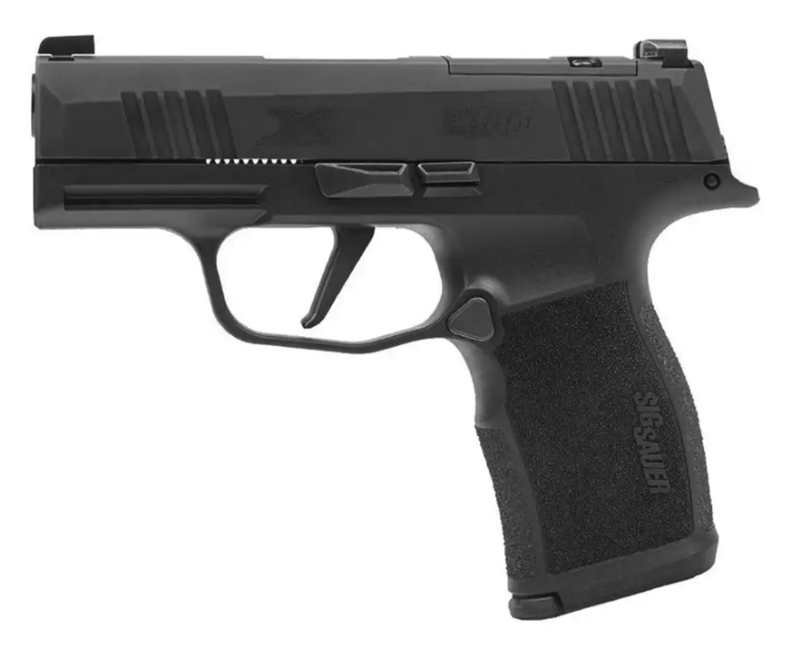 SIG SAUER P365X HGA 9MM 3.1N BBL XRAY 3  X-SERIES POLY GRIP 2 10RD MAGS
