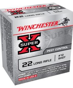 WINCHESTER SUPER-X SHOTSHELL - 22LR #12 SHOT 50RD 100BX/CS