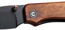 CIVIVI KNIFE BABY BANTER 2.34" - WOOD/BLACK STONEWASH LINER LCK