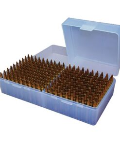 FLIP TOP RIFLE AMMO BOX 223-RUGER 6X47 200 ROUND GREEN