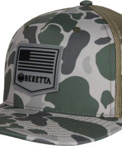 BERETTA CAP PM TRUCKER R 112 - RUBBER PATCH GREEN DUCK CAMO