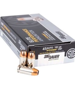 45 AUTO 185GR JACKETED HOLLOW POINT 50/BOX