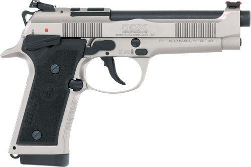 BERETTA 92X PERFORMANCE DEF - ALLOY 15-SHOT 4.9" BBL OR 1 BERETTA 92X PERFORMANCE DEF - ALLOY 15-SHOT 4.9" BBL OR