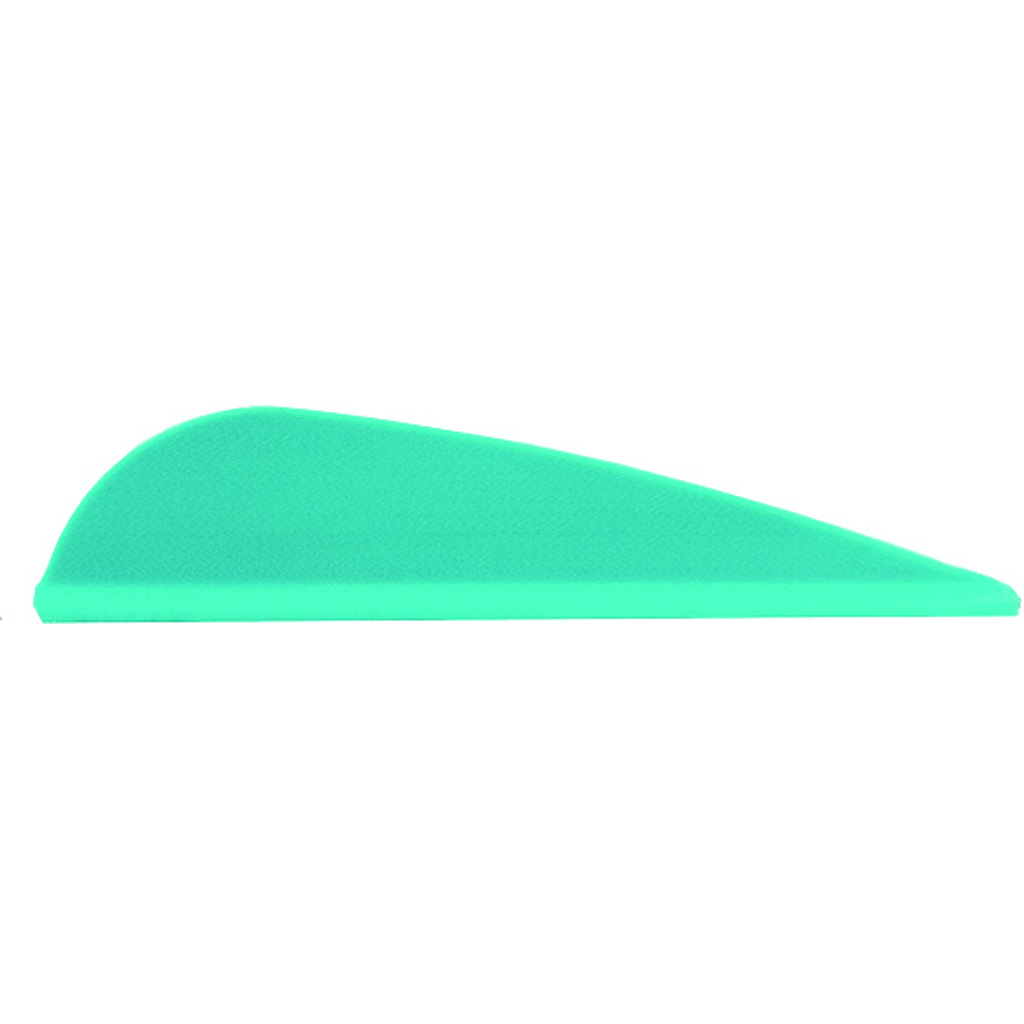 AAE Elite Plastifletch Vanes Teal 1.75 in. 100 pk. 1 AAE Elite Plastifletch Vanes Teal 1.75 in. 100 pk.