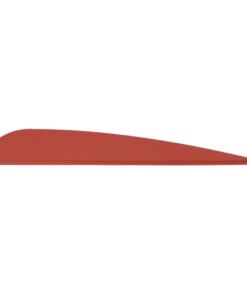 AAE Elite Plastifletch Vanes Red 3.875 in. 100 pk.