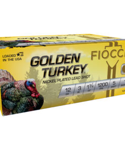 Fiocchi Golden Turkey Shotgun Ammo 12 ga. 3 in. 1 3/4 oz. 5 Shot 10 rd.