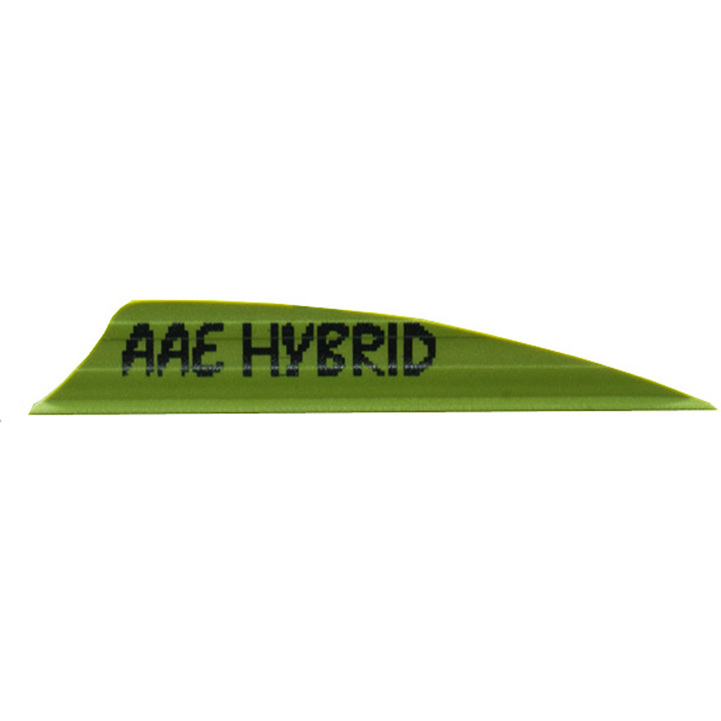 AAE Hybrid 1.85 Vanes OD Green 1.85 in. 100 pk. 1 AAE Hybrid 1.85 Vanes OD Green 1.85 in. 100 pk.