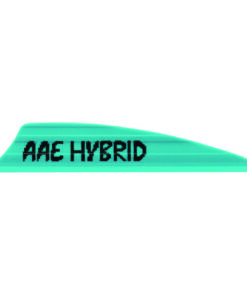 AAE Hybrid 1.85 Vanes Teal 1.85 in. 100 pk.
