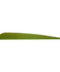 AAE Trad Vanes OD Green 4 in. 50 pk.