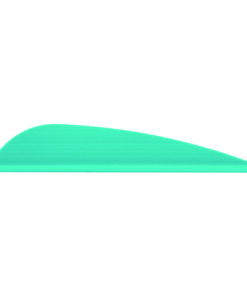 AAE Trad Vanes Teal 3 in. 50 pk.