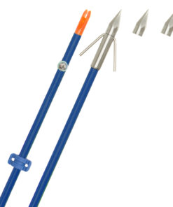 Fin Finder Raider Pro Bowfishing Arrow Blue with Bighead Point