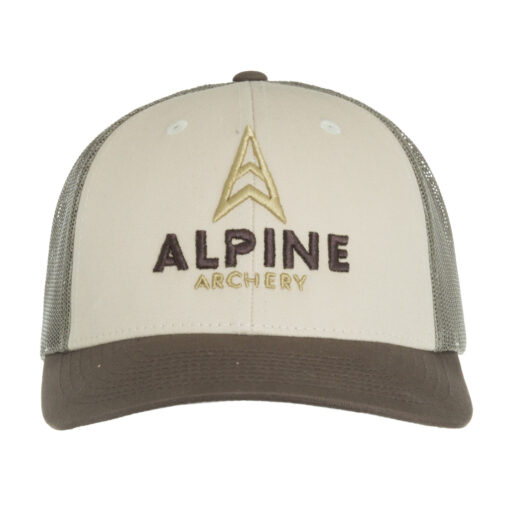 Alpine Low Pro Trucker Cap Brown/Loden/Tan - Image 2