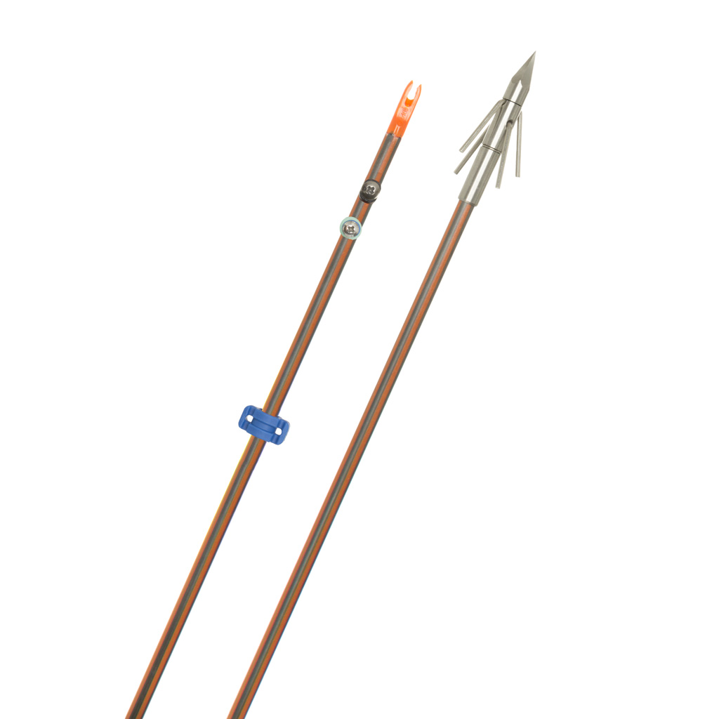 Fin Finder Hydro Carbon IL Bowfishing Arrow with Big Head Xtreme Point 1 Fin Finder Hydro Carbon IL Bowfishing Arrow with Big Head Xtreme Point