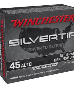 Winchester Super-X Pistol Ammo 45 ACP 185 gr. Silvertip HP 20 rd.