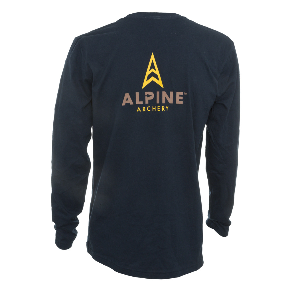 Alpine Long Sleeve Tee Navy 2X