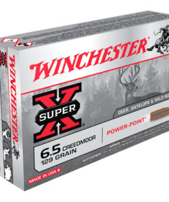 Winchester Super-X Rifle Ammo 6.5 Creedmoor 129 gr. Power-Point 20 rd.