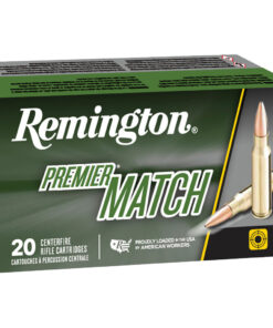 Remington Premier Match Centerfire Rifle Ammo 223 Rem. 62 gr. HP Match 20 rd.