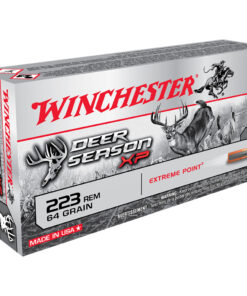 Winchester Deer Season XP Rifle Ammo 223 Rem. 64 gr. Ext Point Polymer Tip 20 rd.