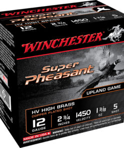 Winchester Super Pheasant Plated High Velocity 12 ga. 2.75 in. 1 3/8 oz. 5 Shot 25 rd.