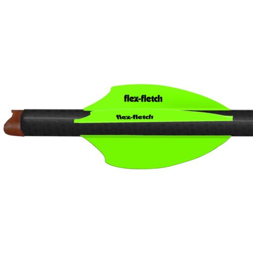 Flex Fletch SK2 Vanes Cosmic Green 2 in. 100 pk.