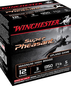 Winchester Super Pheasant Shotgun Load 12 ga. 3 in. 1 5/8 oz. Magnum HB 5 Shot 25 rd.