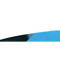 Gateway Shield Cut Feathers Kuru Blue 4 in. RW 50 pk.