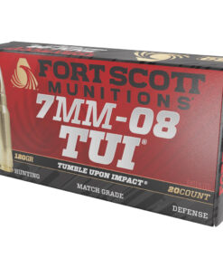 Fort Scott Munitions Rifle Ammo 7mm-08 120 gr. TUI  20 rd.