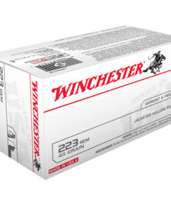Winchester USA Rifle Ammo 223 Rem. 45 gr. JHP 40 rd.