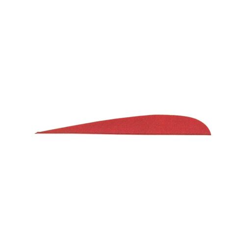 Gateway Parabolic Feathers Red 4 in. RW 100 pk.