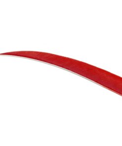 Trueflight Shield Cut Feathers Red 5 in. RW 100 pk.