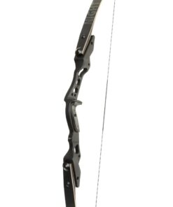 October Mountain Night Ridge ILF Recurve Bow Black 60 in. 35 lbs. RH