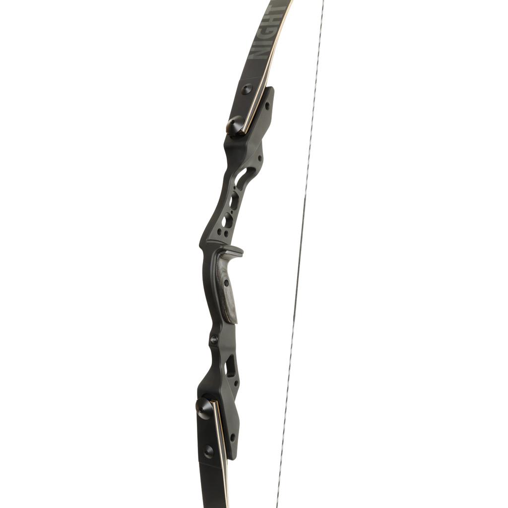 October Mountain Night Ridge ILF Recurve Bow Black 60 in. 35 lbs. RH