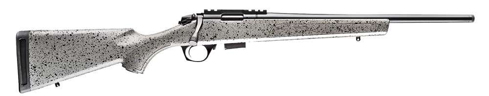 BERGARA MICRO RIMFIRE RIFLE RIB 22LR 18 IN BBL GREY SYN/BLUED 1/2X28 TREAD 1- 5RD&10RD MAG