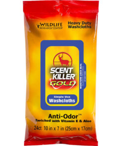 Wildlife Research Scent Killer Gold HD Washcloths 12 pk.