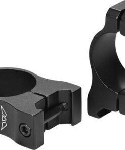 WARNE VAPOR 1" HIGH MATTE - RINGS ALUMINUM
