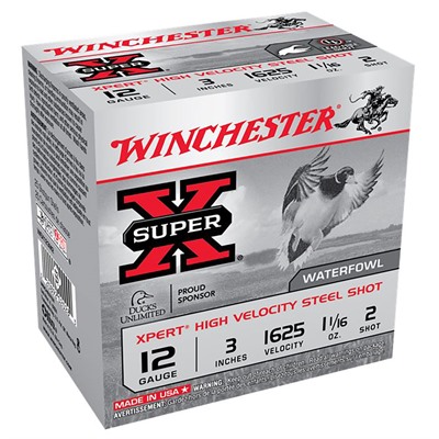 SUPER-X XPERT 12 GAUGE 3'' 1-1/16OZ #2 25/BOX