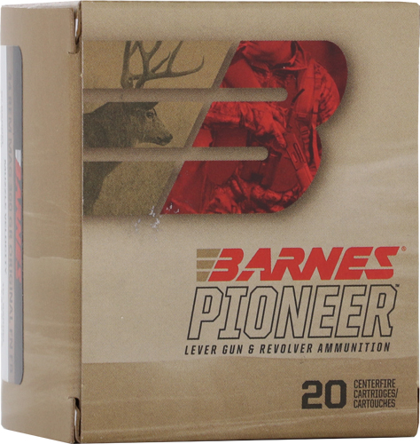 BARNES PIONEER 44 REM MAG - 300GR ORIGINAL 20RD 10BX/CS 1 BARNES PIONEER 44 REM MAG - 300GR ORIGINAL 20RD 10BX/CS