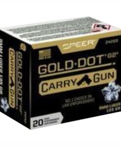 9MM LUGER 135GR JACKETED HOLLOW POINT 20/BOX