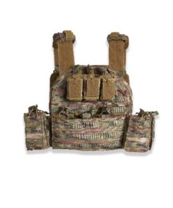 GUARD DOG BODY ARMOR SHEPPARD PLATE CARRIER MULTICAM ADJUSTABLE WITH MULTIPLE POUCHES