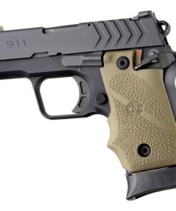 Hogue Ambi Safety Rubber Grip for Springfield Armory 911- FDE