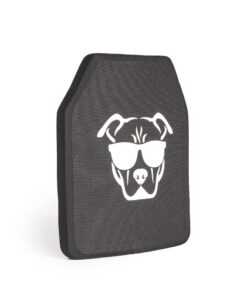 Guard Dog Tactical Level IV 10X12 Ceramic Plate | 6.5 Lbs/Per - Black