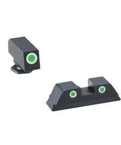 GREEN/GREEN SIGHT SET FOR GLOCK SMALL FRAME