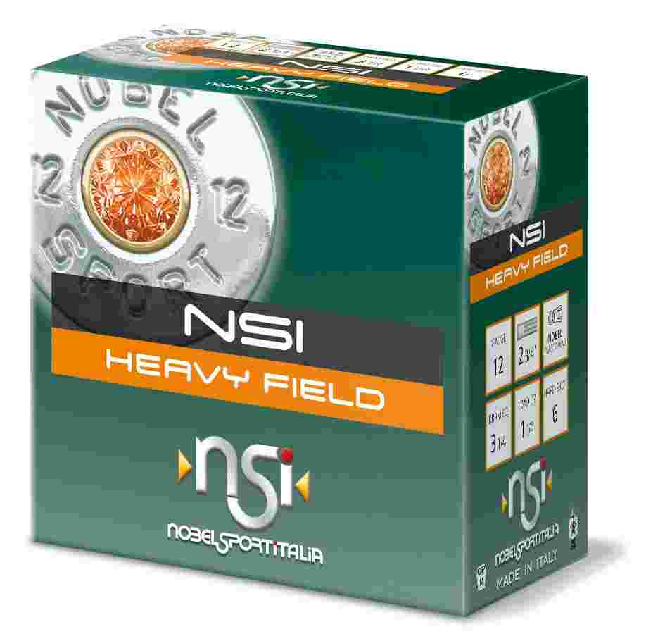Nobel Sport Heavy Field Shotshells 12 ga 2-3/4" 1-1/4 oz 1330 fps #7.5 25/ct 1 Nobel Sport Heavy Field Shotshells 12 ga 2-3/4" 1-1/4 oz 1330 fps #7.5 25/ct
