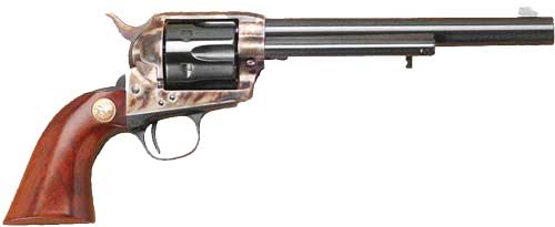 CIMARRON P-MODEL 38SP/357MAG - PW FS 7.5" CC/BLUED WALNUT 1 CIMARRON P-MODEL 38SP/357MAG - PW FS 7.5" CC/BLUED WALNUT